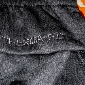 Men's black Large Tall Standard fit therma-fit pants